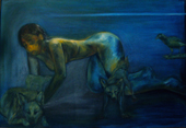 And-God-Created-The-Mother,oil-on-canvas,INR45,000,124x86cm-copy-2