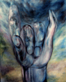 Disciple2,140x114cm,oil-on-canvas
