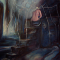 Labyrinth,oil-on-canvas,120x120cm