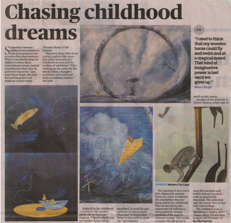 Deccan Herald, 8th December 2016, MetroLife pg 2.